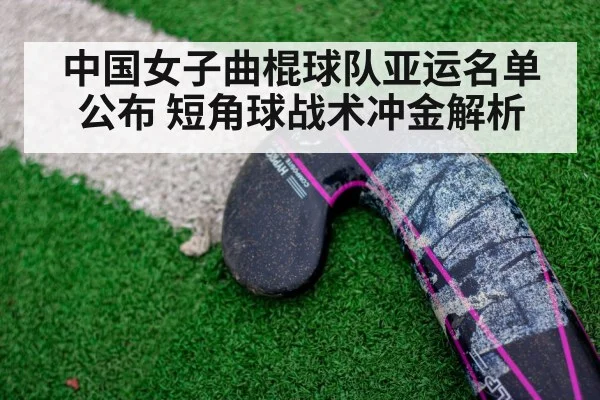中国女子曲棍球队亚运名单公布 短角球战术冲金解析