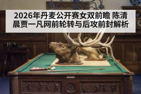 2026年丹麦公开赛女双前瞻 陈清晨贾一凡网前轮转与后攻前封解析